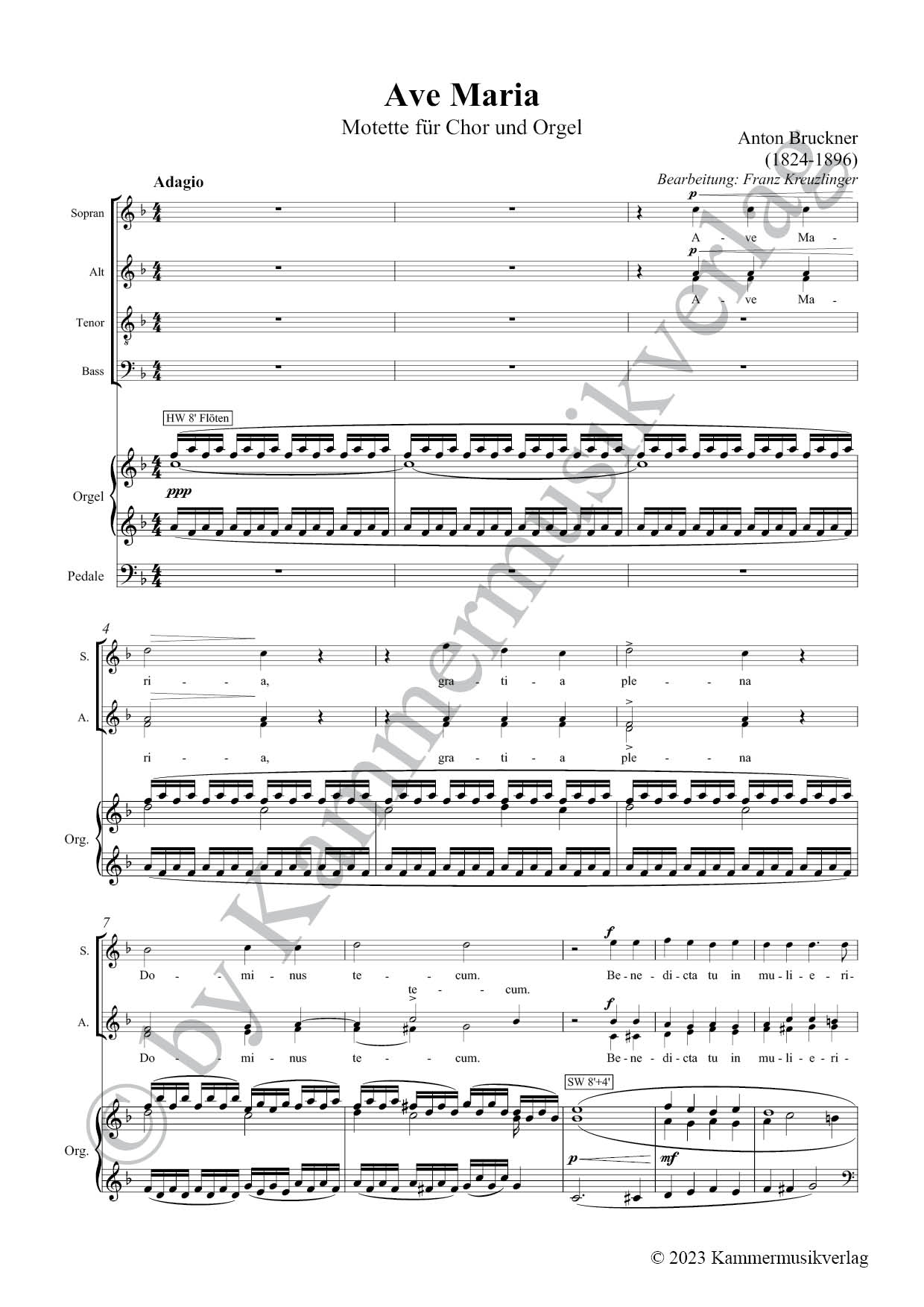 FK1013-Br_AveMaria_Orgel_Partitur