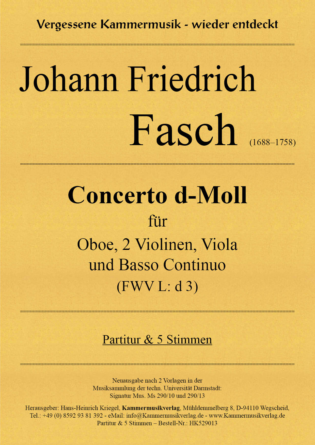 HK5292-Fasch-Oboe_d-Moll_3__TitelgrafikF0cXcvdartibc Fasch, Johann Friedrich – Concerto d-Moll (FWV L: d 3)