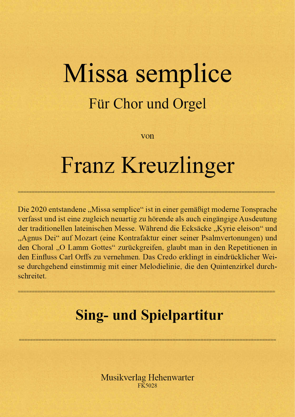 FK7008-Kreuzlinger_Passion__TitelgrafikfspQBbtnChXfw Kreuzlinger Franz - Missa semplice