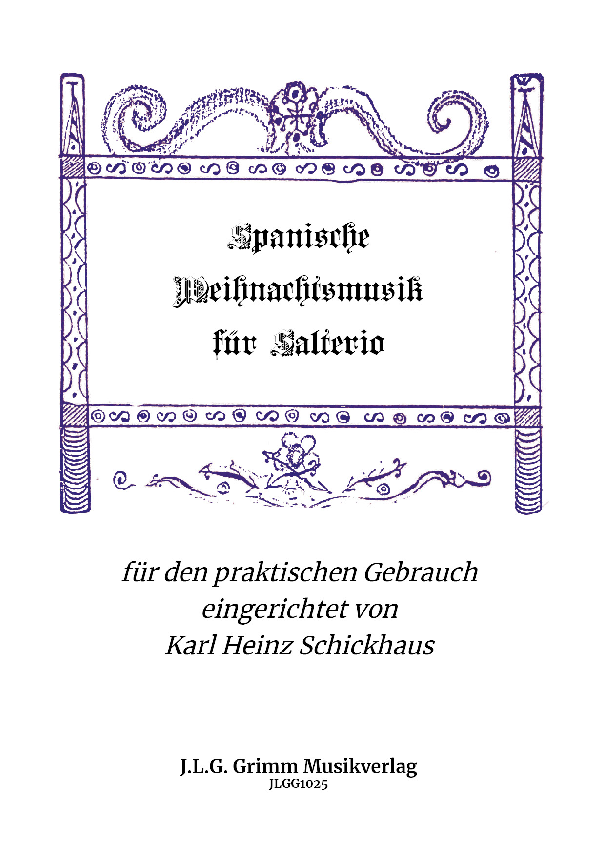 Spanische Weihnachtsmusik für Salterio Spanische Weihnachtsmusik für Salterio