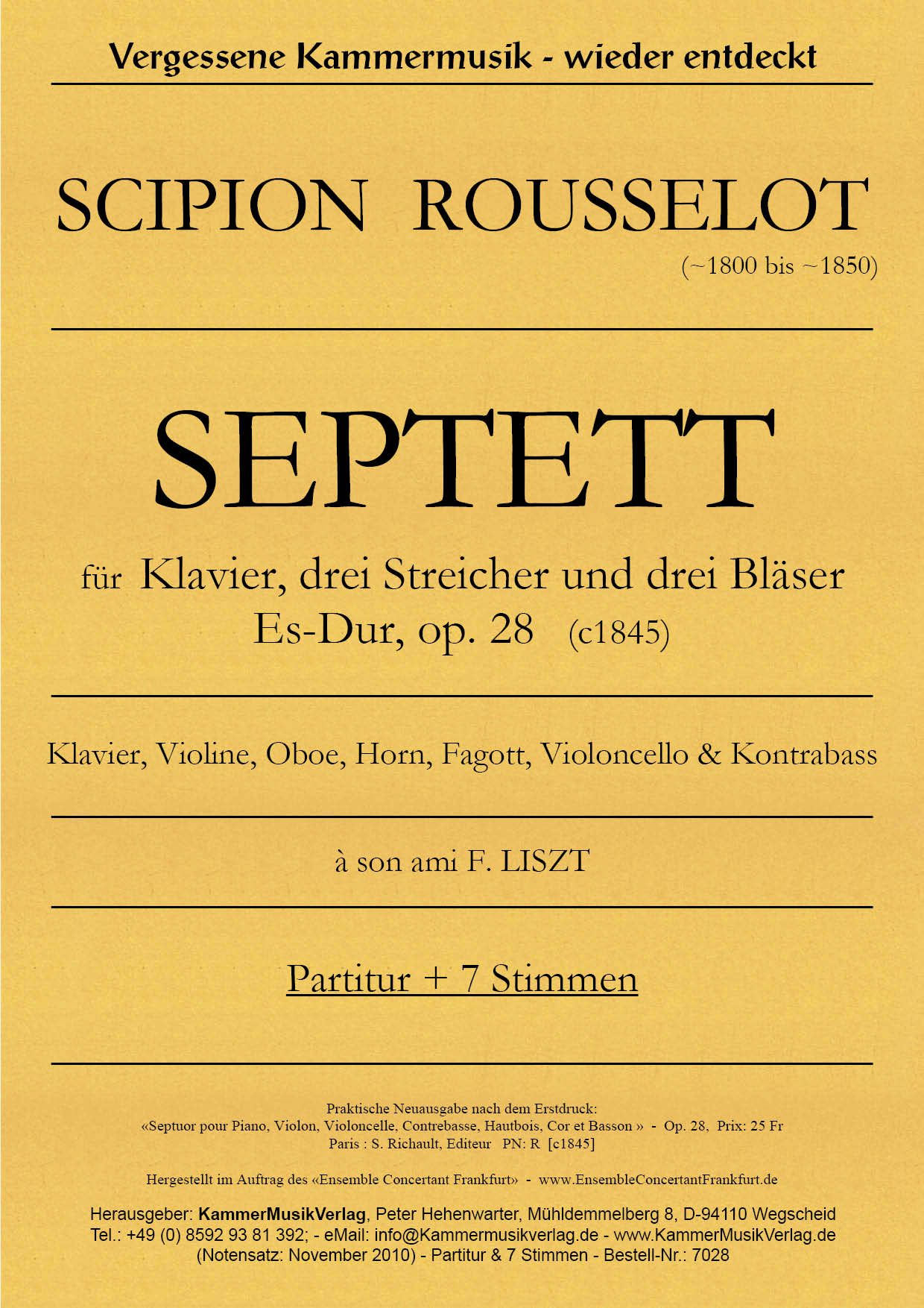 7028-Rousselot_Titelgrafik5991c303cdde2 Rousselot, Scipion - piano septet, E flat major, op.28b