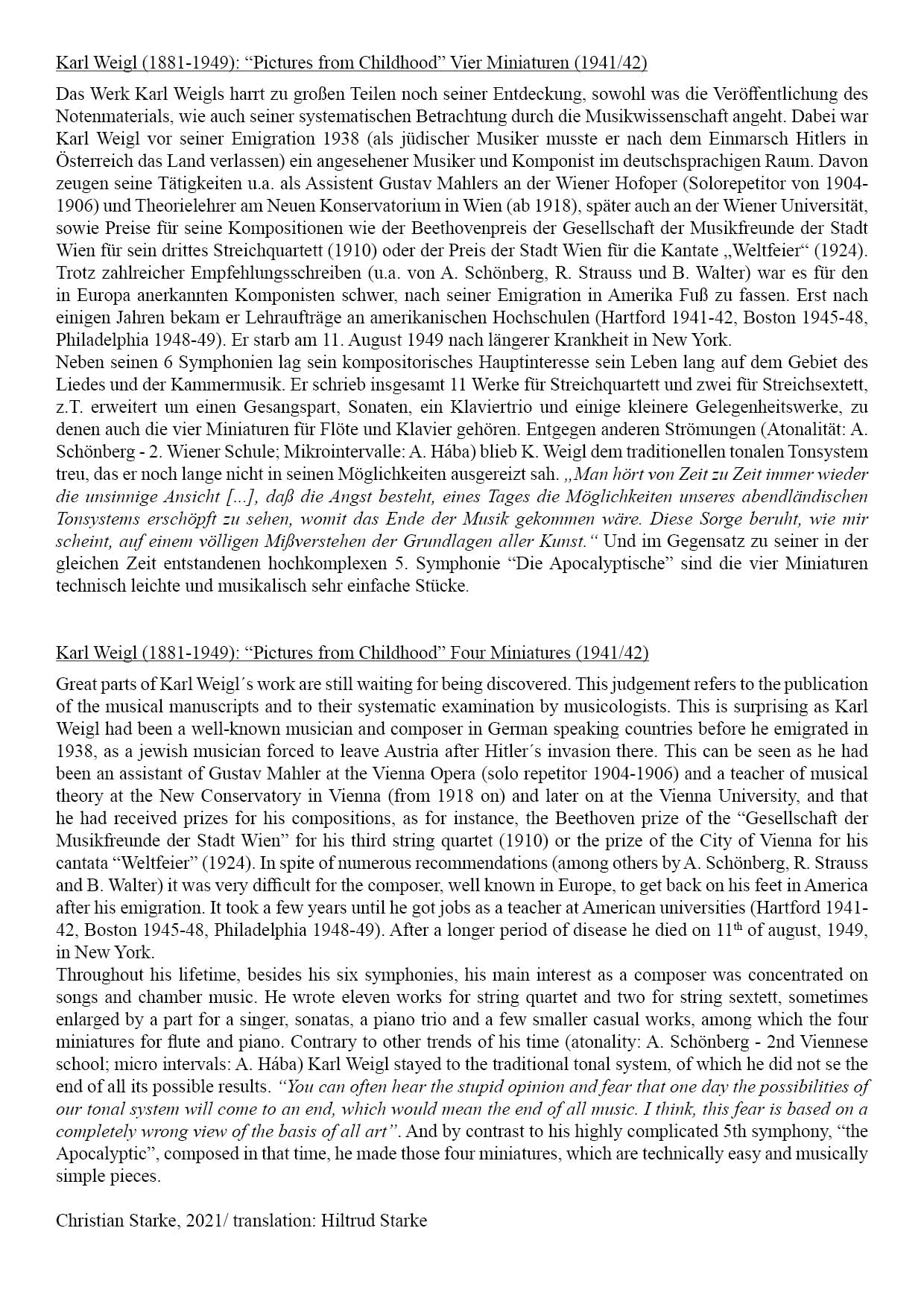 CS2133-Weigl-Miniaturen-Floete_Partitur