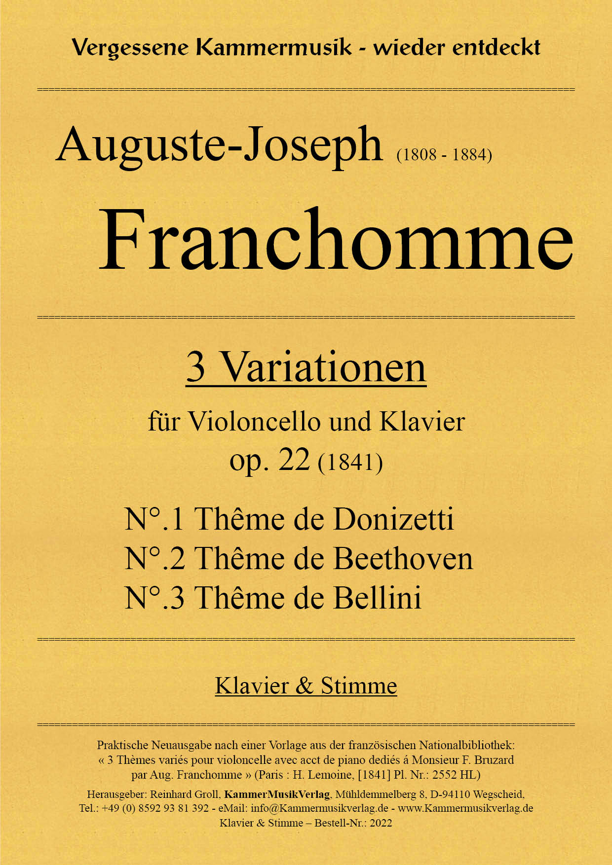 2022-Franchomme_op_22__TitelgrafikgYAnl6yqPuQej Franchomme, Auguste – 3 Variationen für Violoncello und Klavier, op. 22