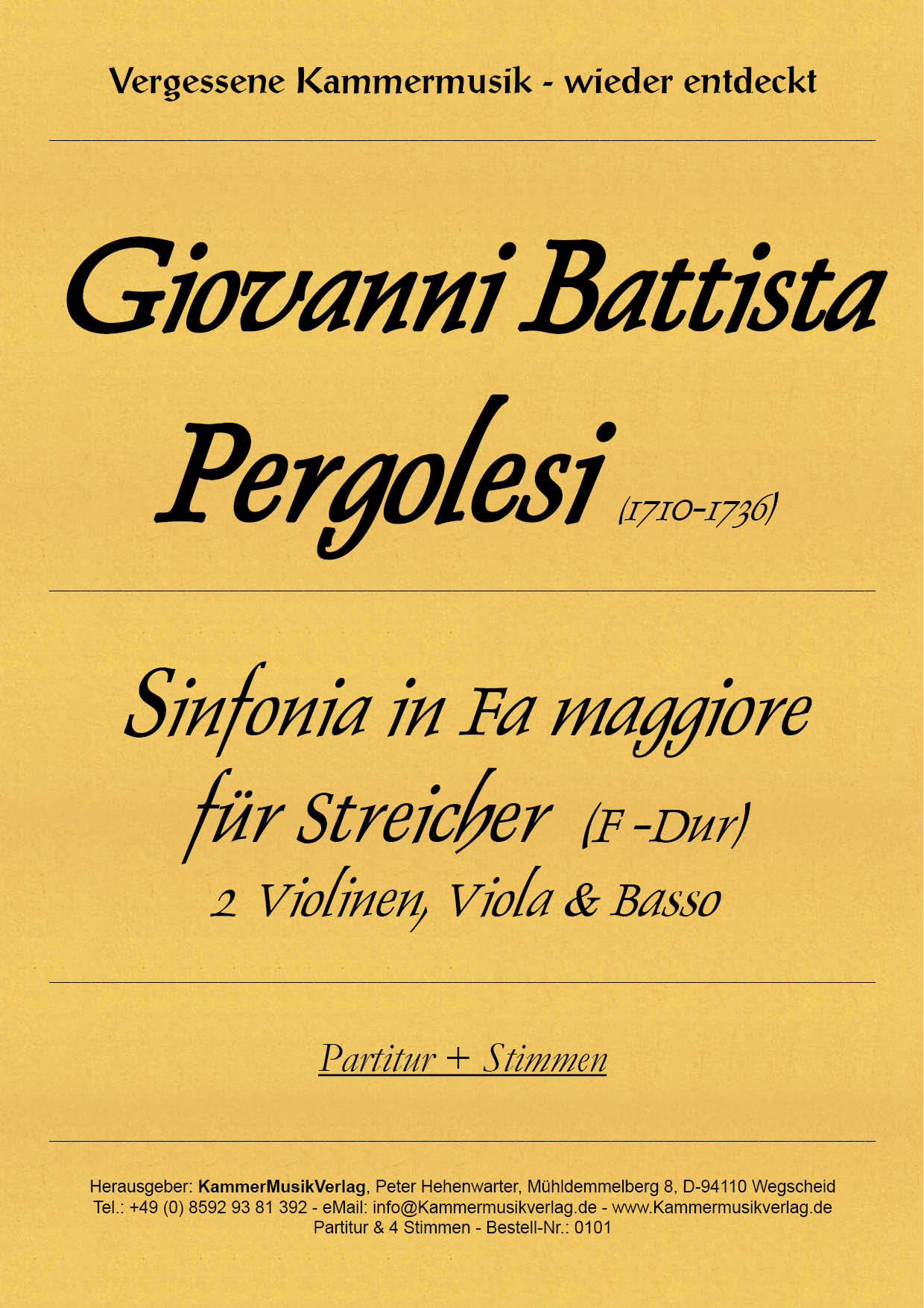 0101-Pergolesi_Titelgrafik598861638654e Pergolesi, Giovanni Battista – Sinfonia für Streichorchester