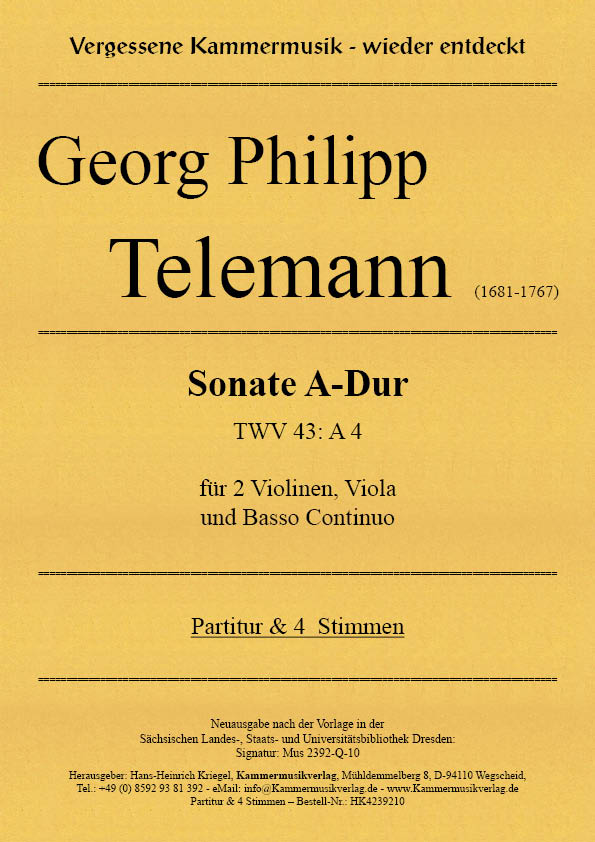 HK4239210-Telemann-Son_A_Dur__Titelgrafik4zsez6RKq3aN7 Telemann, Georg Philipp – Sonate A-Dur (TWV 43: A 4)