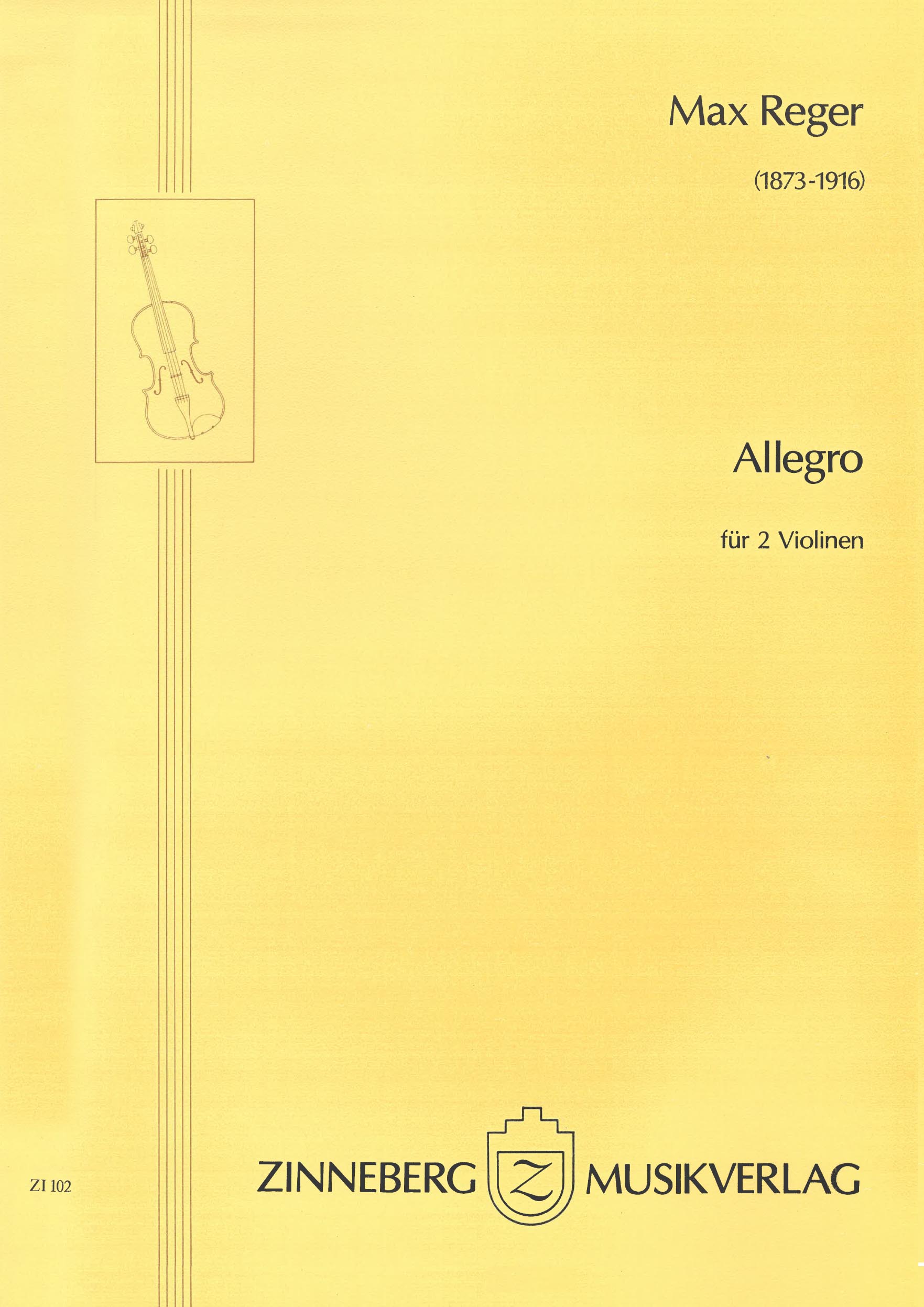 Allegro für 2 Violinen