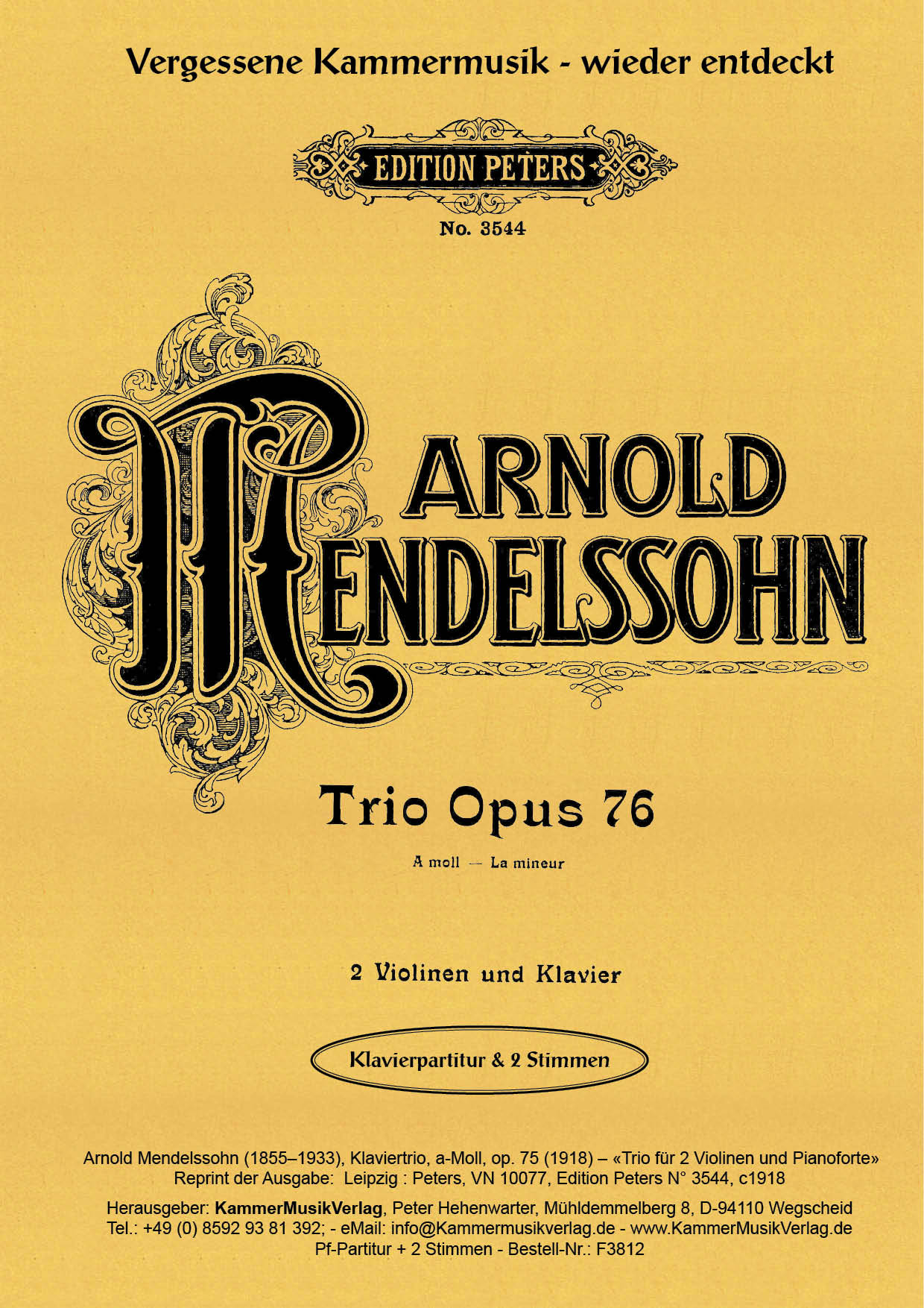 F3812-Mendelssohn_A_Titelgrafik5992e3611a0cf Mendelssohn, Arnold - piano trio, A minor, op.76