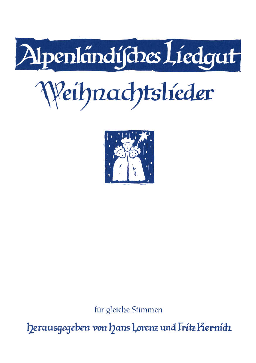 Hasinger_12_Vorschau Alpenländisches Liedgut – Weihnachtslieder für gleiche Stimmen