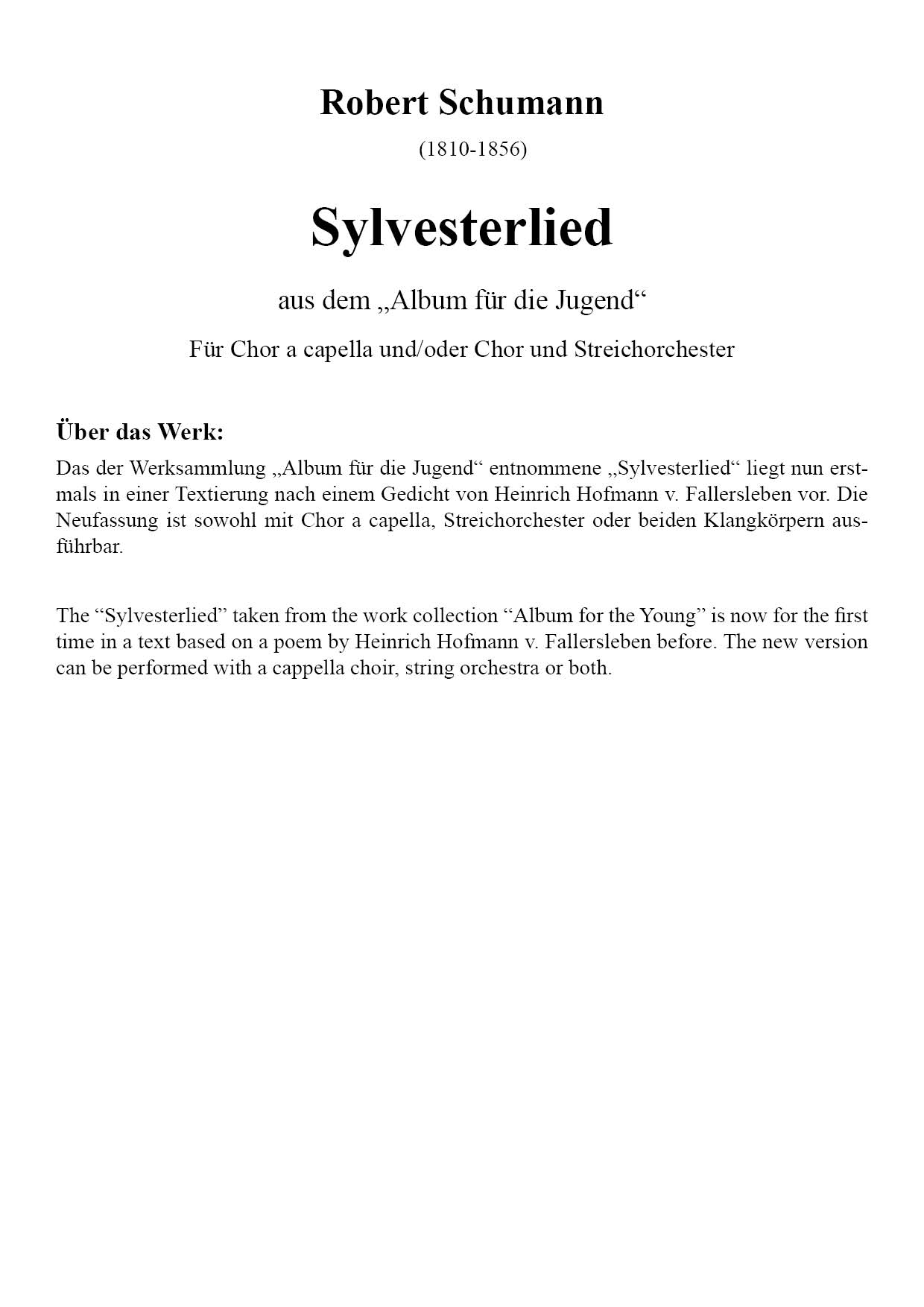 FK5041-Schumann-Sylvesterlied__Partitur