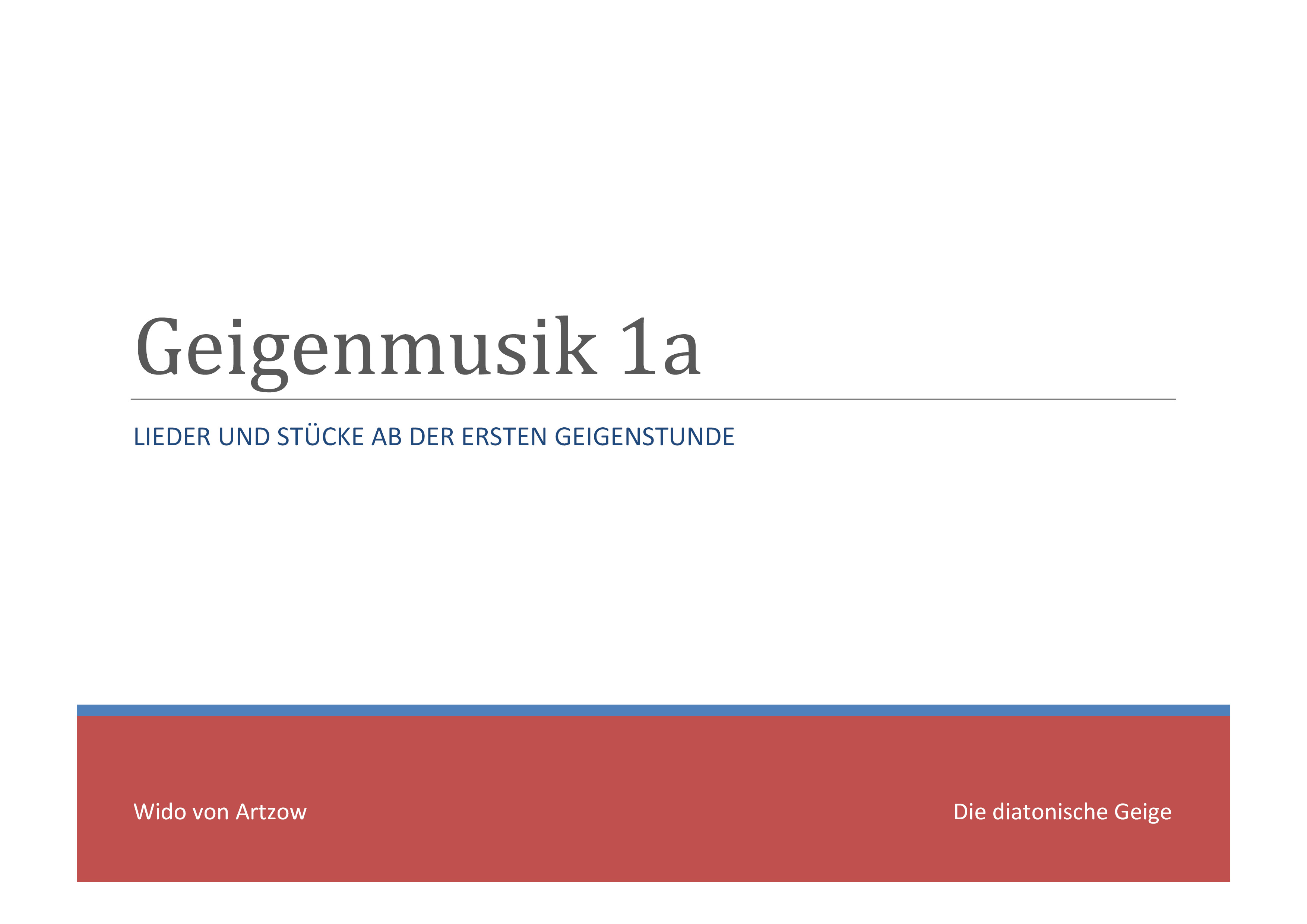 Geigenmusik 1a
