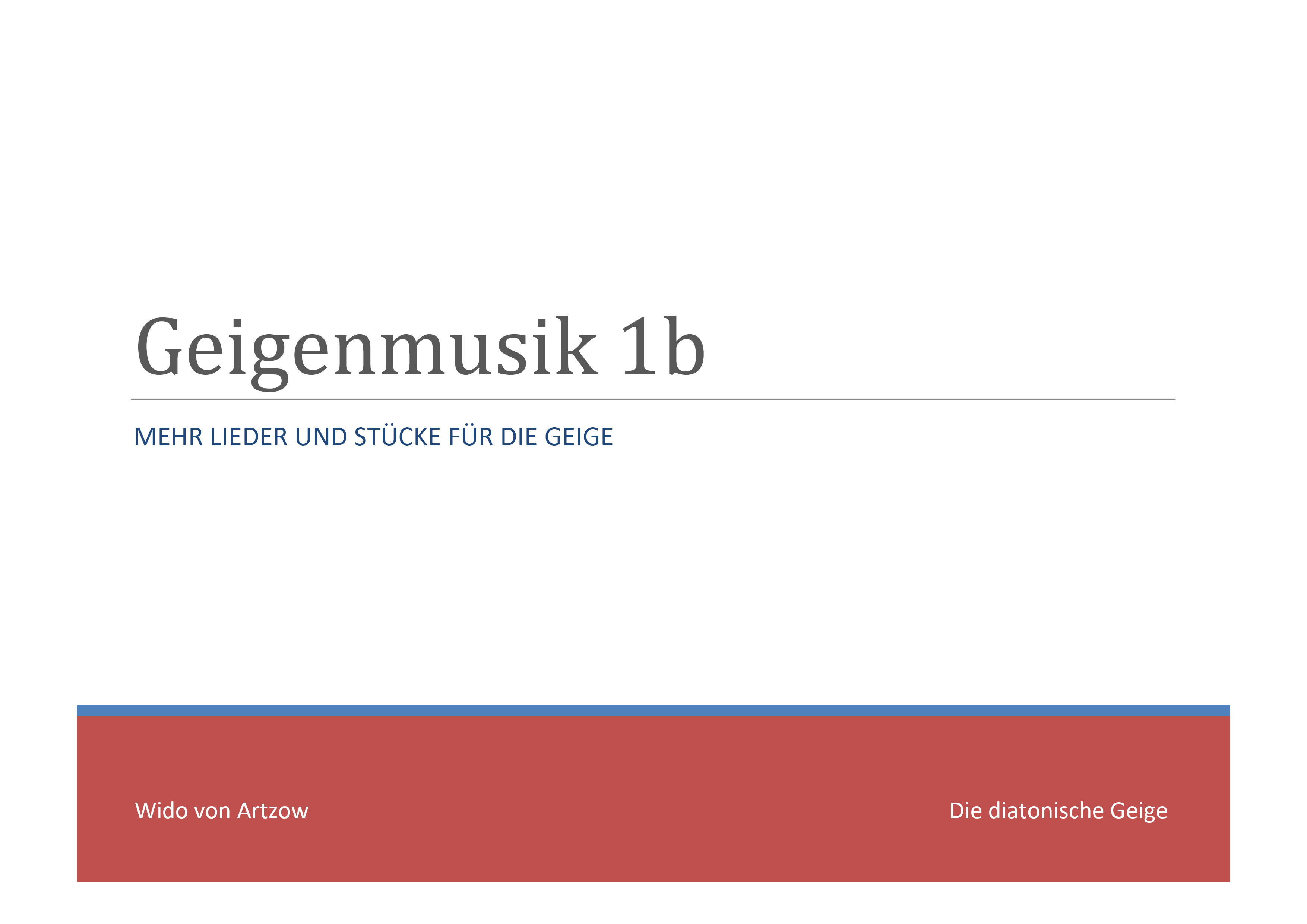 Geigenmusik 1b
