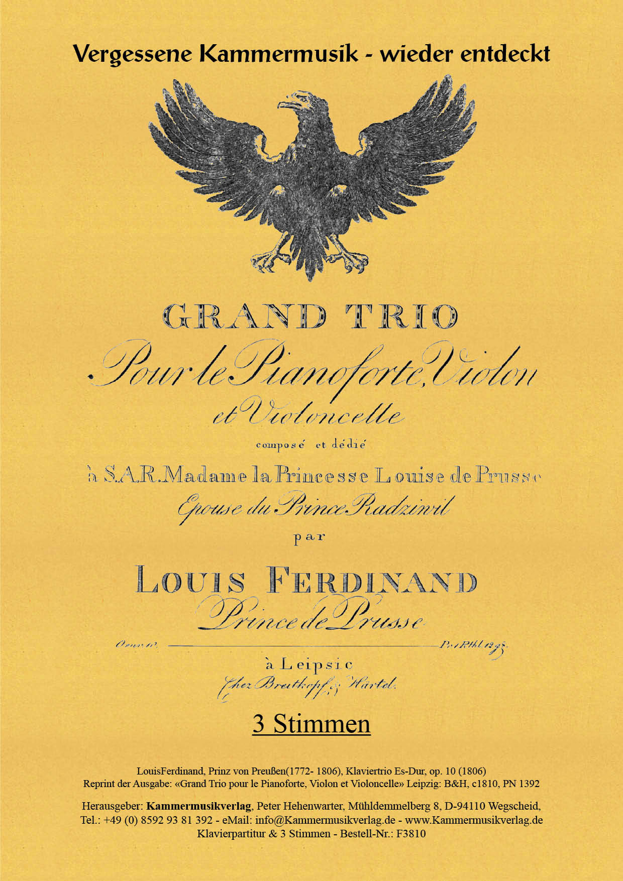 F3810-Louis-Ferdinand_op_10_Titelgrafik Louis Ferdinand, Prinz von Preussen – Klaviertrio