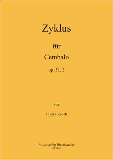 HE_5002_Titelblatt Ebenhöh, Horst - cycle for harpsichord in C major, op.51.3