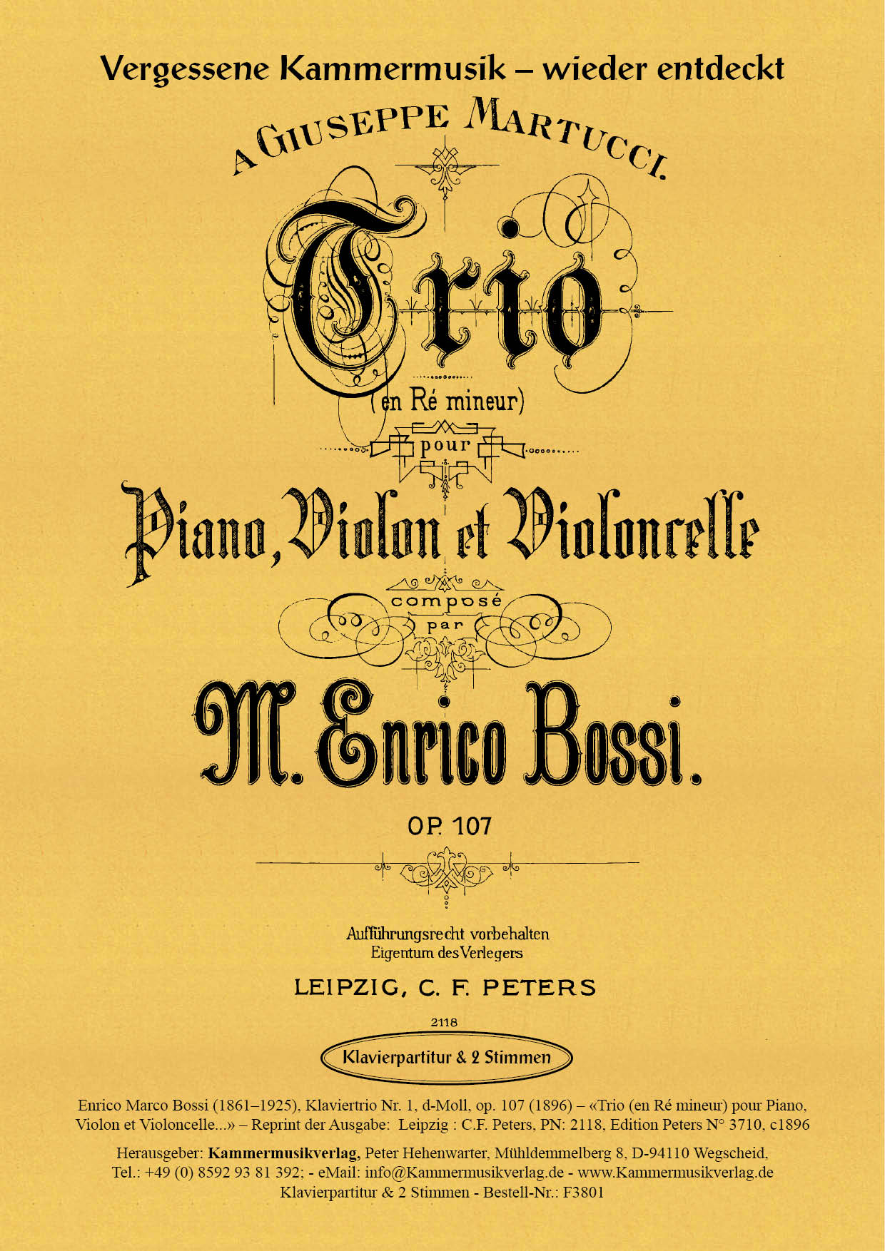 F3801-Bossi_107_Titelgrafik0E07Wgcmm9Snr Bossi, Enrico Marco – Klaviertrio Nr. 1, d-Moll, op. 107