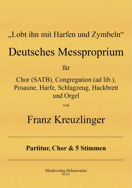 Kreuzlinger Franz – Deutsches Messproprium